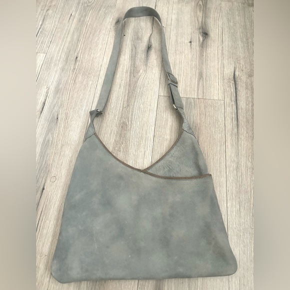 Anthropologie Lily and Lola crossbody suede leather purse - Picture 6 of 9